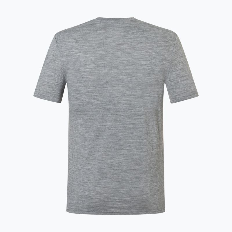T-shirt da uomo super.natural Gogeanie cashmere grey melange/various 5