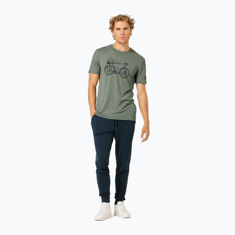 T-shirt da uomo Super.Natural Wander Wheel Tee eucalyptus/blueberry 2