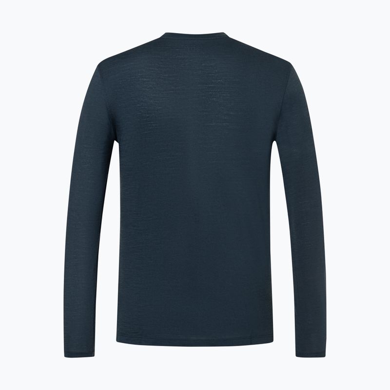 Longsleeve da uomo super.natural Bike Enthusiast blueberry/various 5
