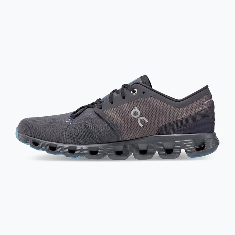 Scarpe da corsa On Cloud X 3 eclipse/magnet da uomo 14