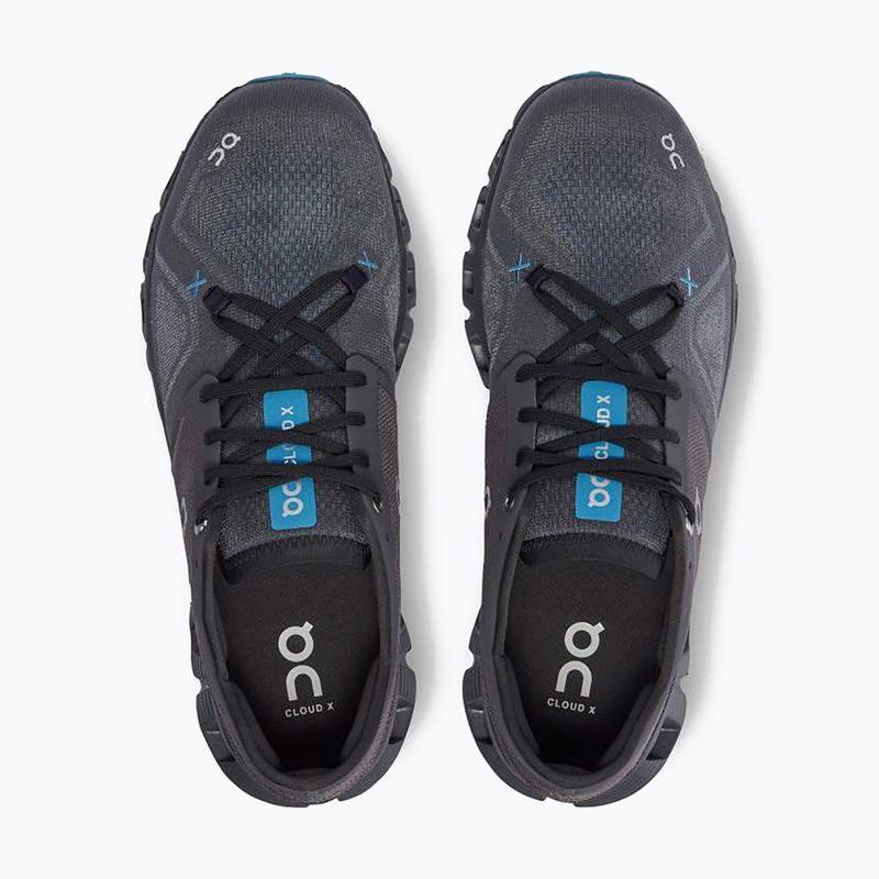 Scarpe da corsa On Cloud X 3 eclipse/magnet da uomo 16