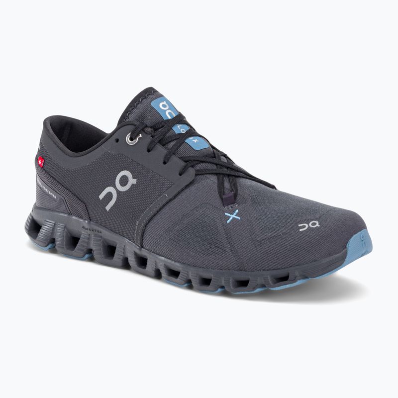 Scarpe da corsa On Cloud X 3 eclipse/magnet da uomo