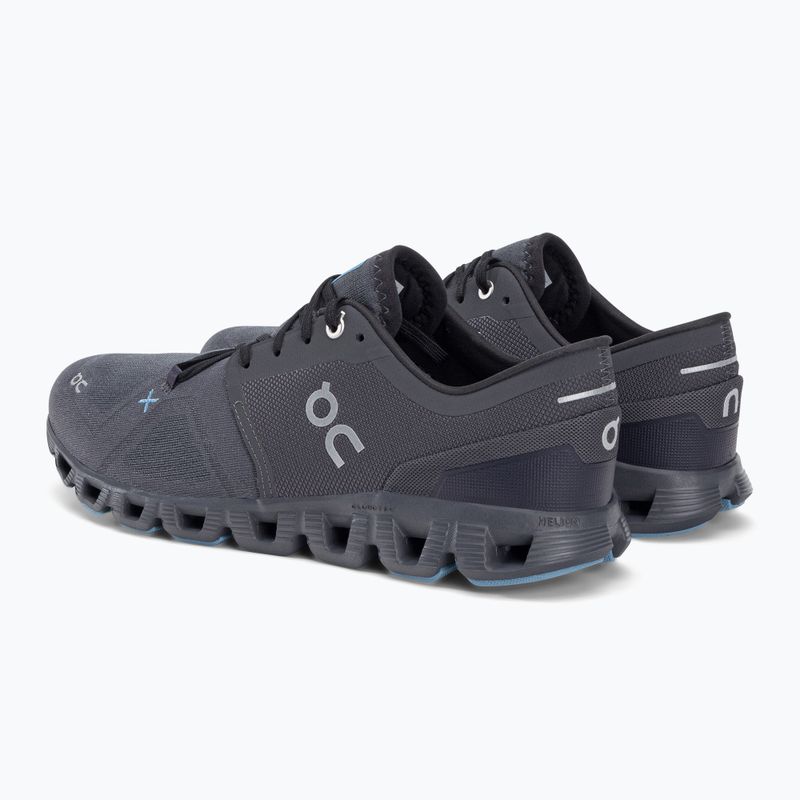 Scarpe da corsa On Running Cloud X 3 eclipse/magnet da uomo 3
