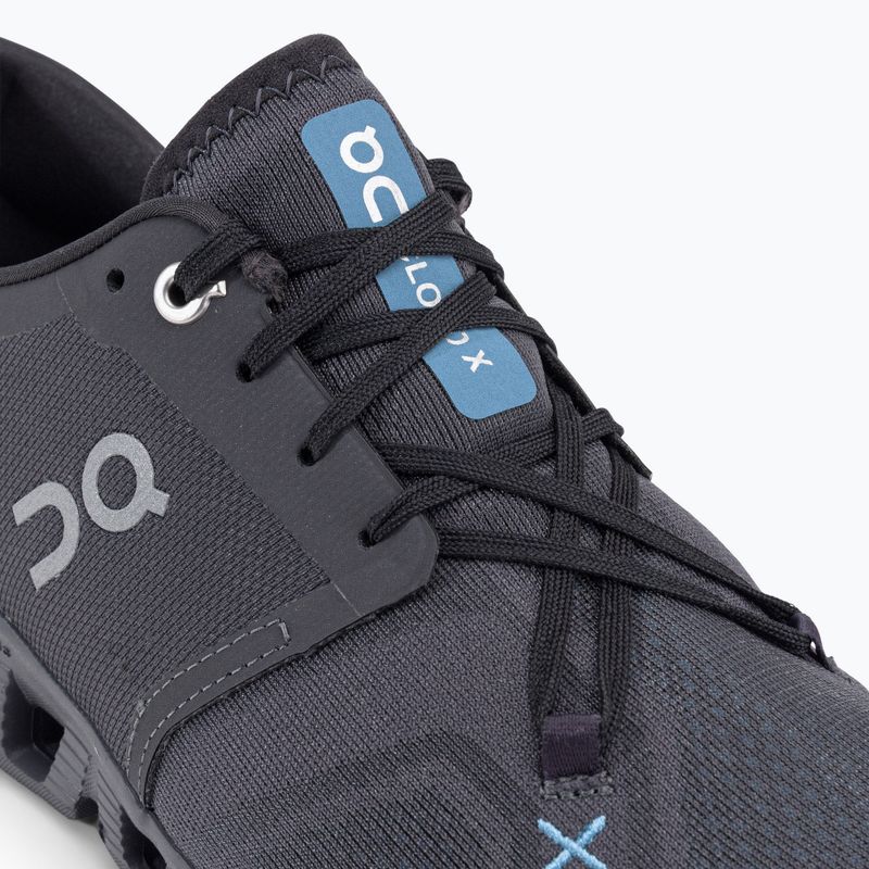 Scarpe da corsa On Running Cloud X 3 eclipse/magnet da uomo 8