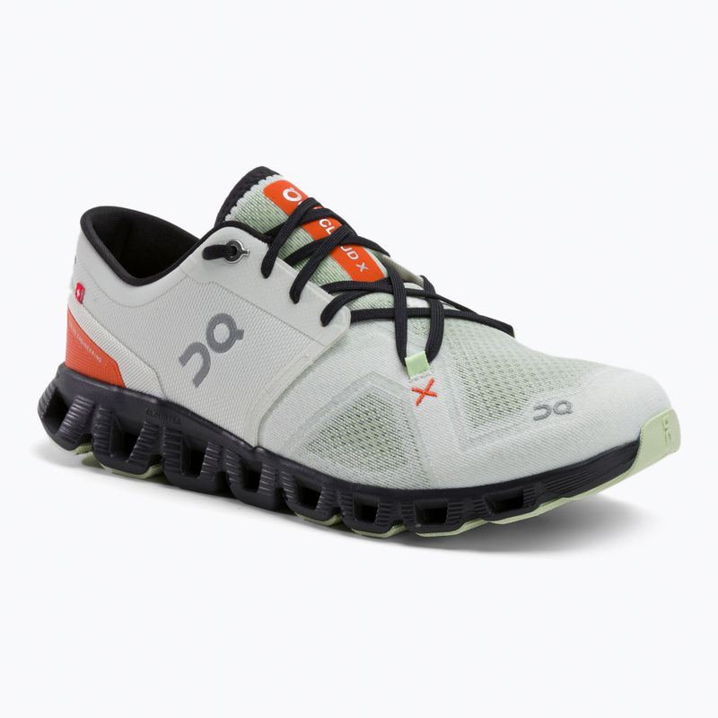 Scarpe da corsa On Running Cloud X 3 avorio/fiamma da uomo
