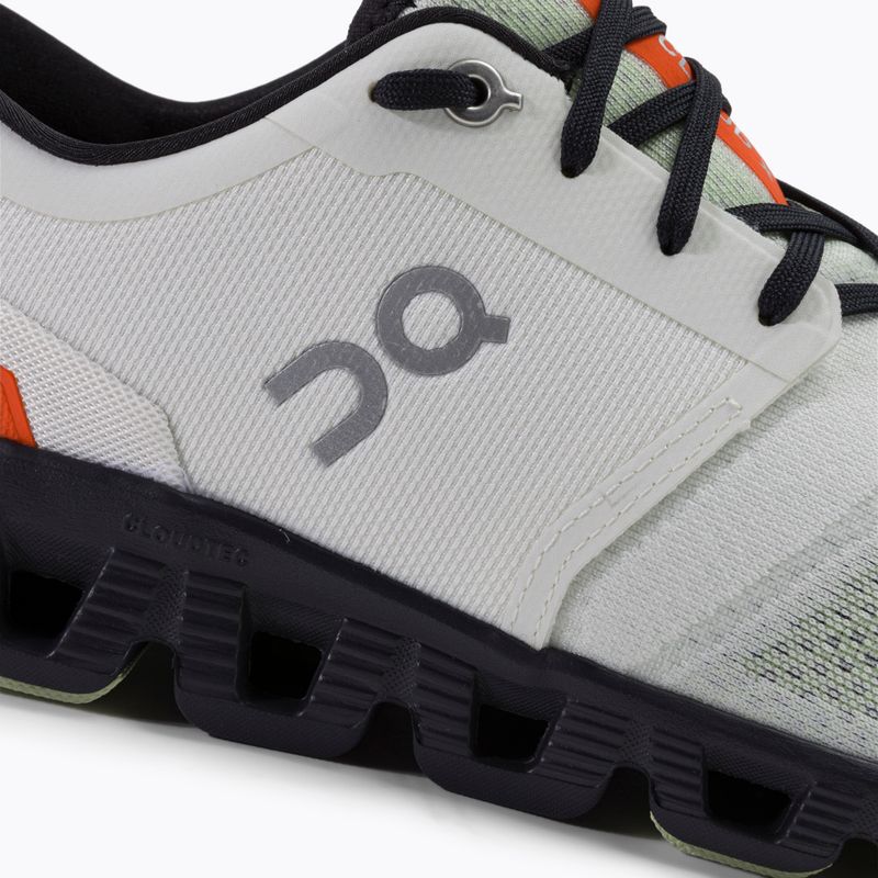 Scarpe da corsa On Running Cloud X 3 avorio/fiamma da uomo 7