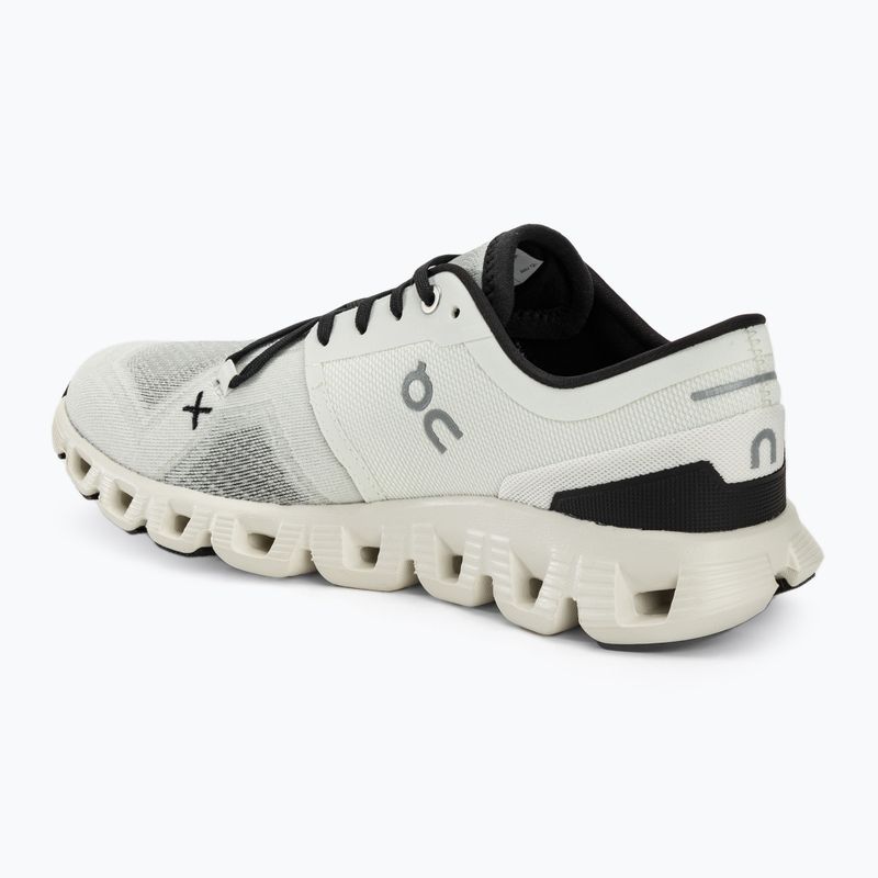 Scarpe da corsa da donna On Cloud X 3 bianco/nero 3