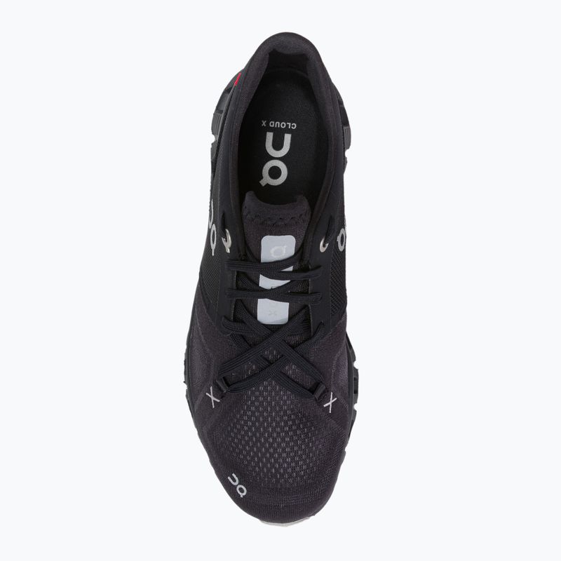 Scarpe da corsa da donna On Cloud X 3 nero 6