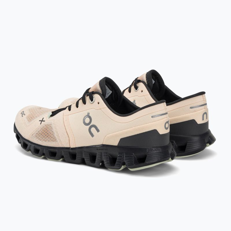 Scarpe da corsa da donna On Cloud X 3 fawn/magnet 5