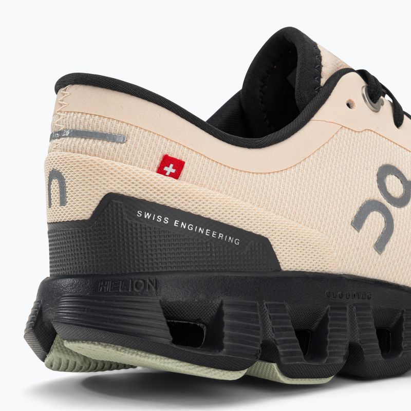 Scarpe da corsa da donna On Cloud X 3 fawn/magnet 12