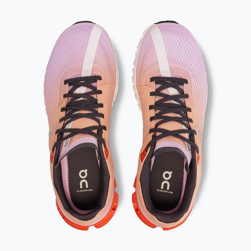 Scarpe da corsa da donna On Cloudflow rose/fiji 13