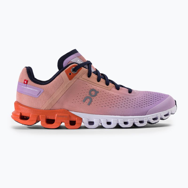 Scarpe da corsa da donna On Cloudflow rose/fiji 2