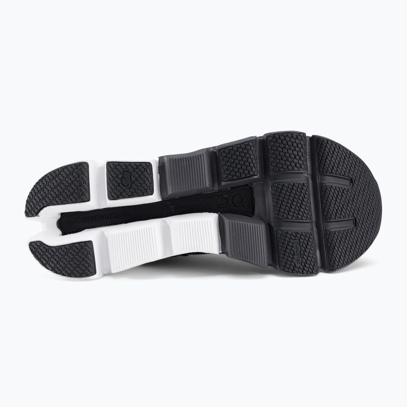Scarpe da corsa On Cloudflyer 4 nero/bianco da uomo 5
