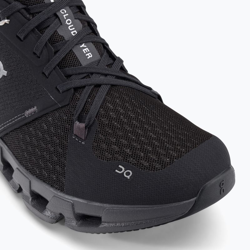 Scarpe da corsa On Cloudflyer 4 nero/bianco da uomo 7