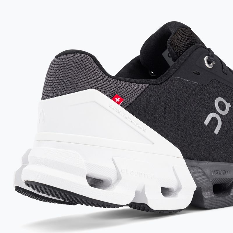 Scarpe da corsa On Cloudflyer 4 nero/bianco da uomo 10