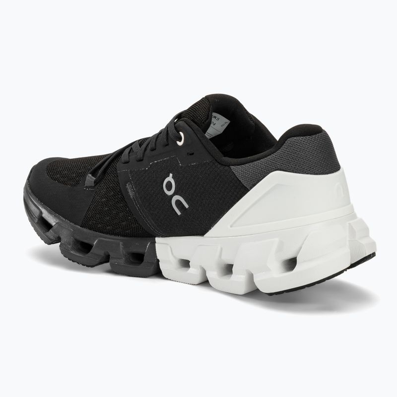 Scarpe da corsa On Cloudflyer 4 bianco/nero delle donne 3