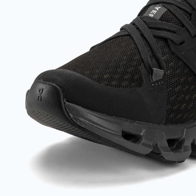 Scarpe da corsa On Cloudflyer 4 bianco/nero delle donne 7