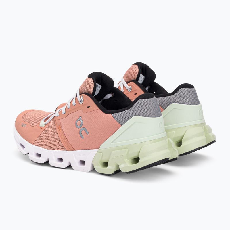 Scarpe da corsa On Cloudflyer 4 peach/aloe da donna 5