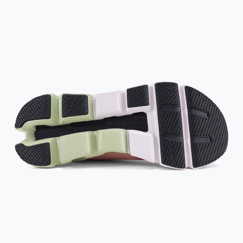 Scarpe da corsa On Cloudflyer 4 peach/aloe da donna 7