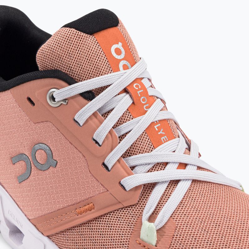 Scarpe da corsa On Cloudflyer 4 peach/aloe da donna 11