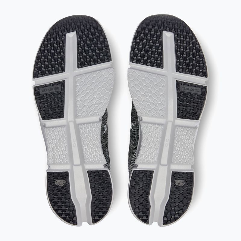 Scarpe da corsa On Cloudgo nero/ghiacciaio da uomo 12