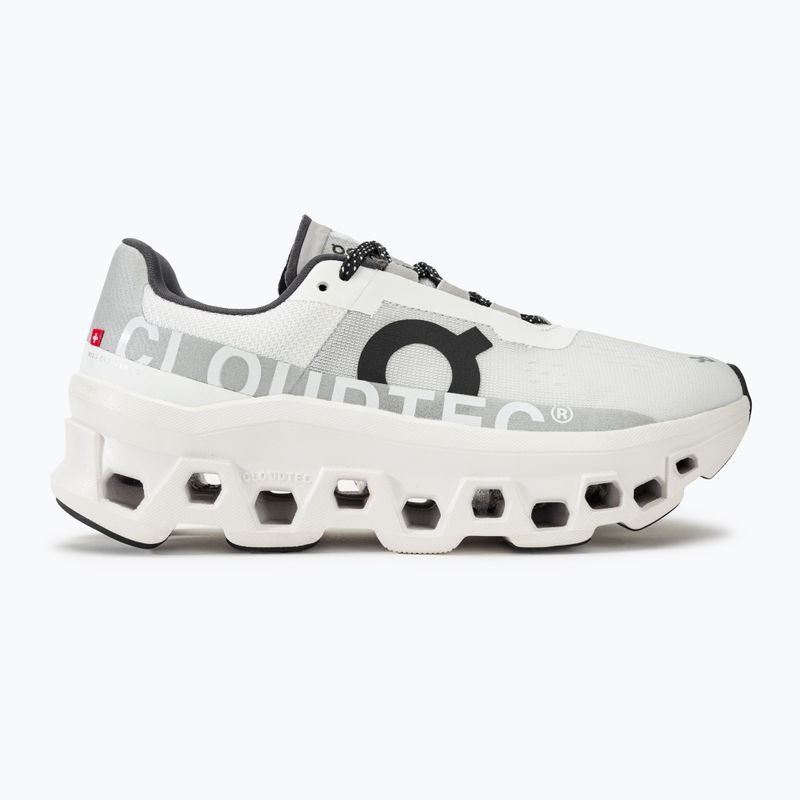 Scarpe da corsa da donna On Cloudmonster allwhite 2