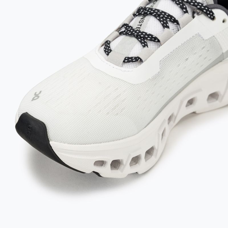 Scarpe da corsa da donna On Cloudmonster allwhite 7