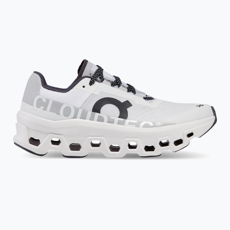 Scarpe da corsa da donna On Cloudmonster allwhite 9