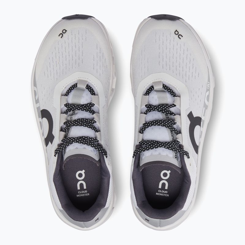 Scarpe da corsa da donna On Cloudmonster allwhite 12
