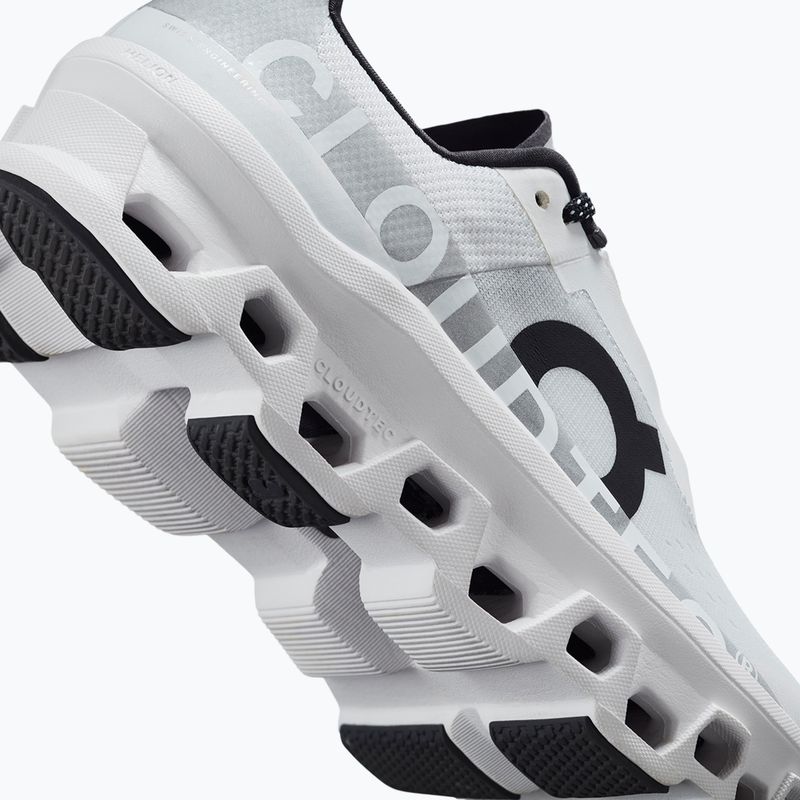 Scarpe da corsa da donna On Running Cloudmonster allwhite 16