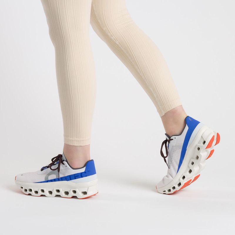 Scarpe da corsa On Running Cloudmonster Frost/cobalt da donna 3