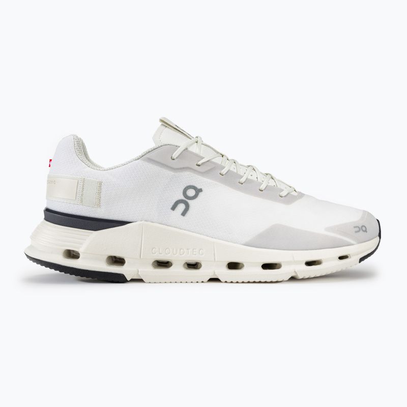 Scarpe da corsa da uomo On Cloudnova Form bianco/eclipse 2