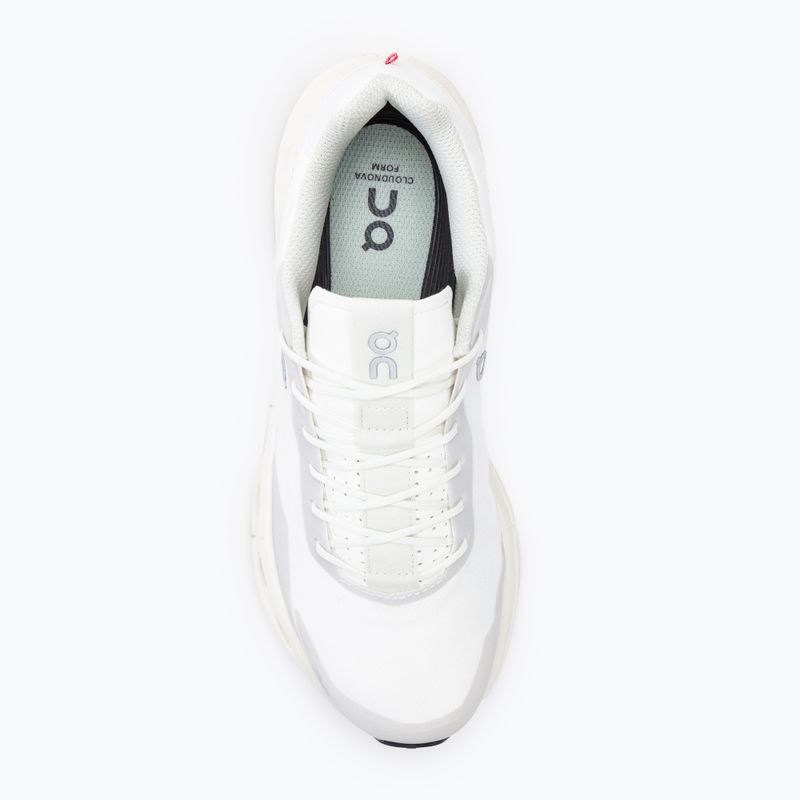 Scarpe da corsa da uomo On Cloudnova Form bianco/eclipse 5