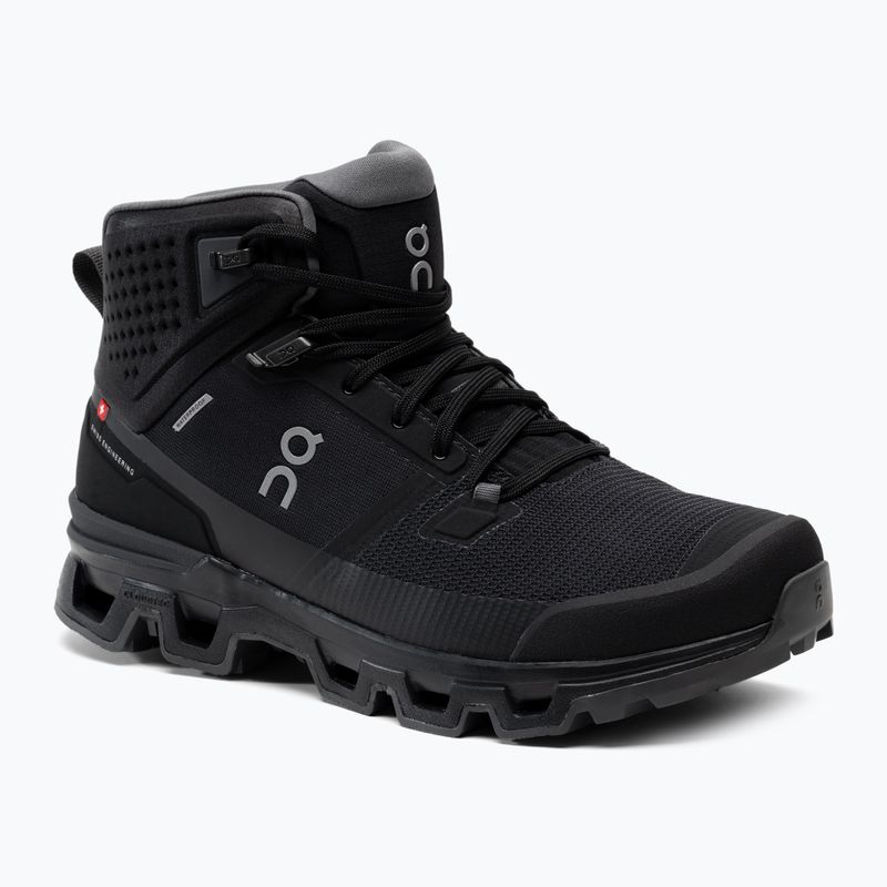 Scarpe da trekking da uomo On Running Cloudrock 2 Waterproof nero/eclipse