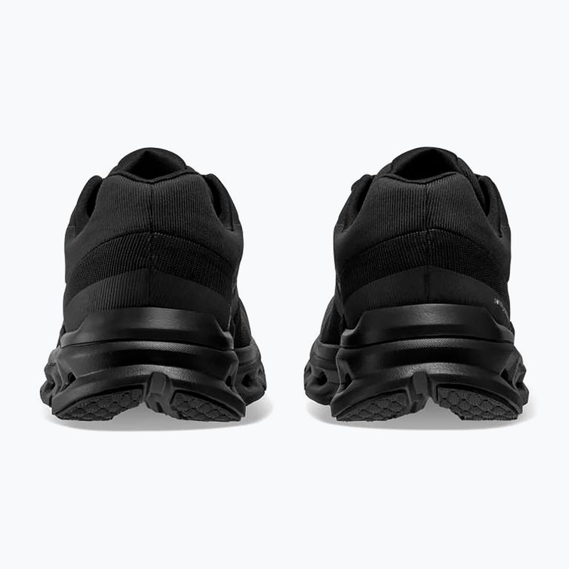 Uomo On Running Cloudrunner Scarpe da corsa impermeabili nere 13