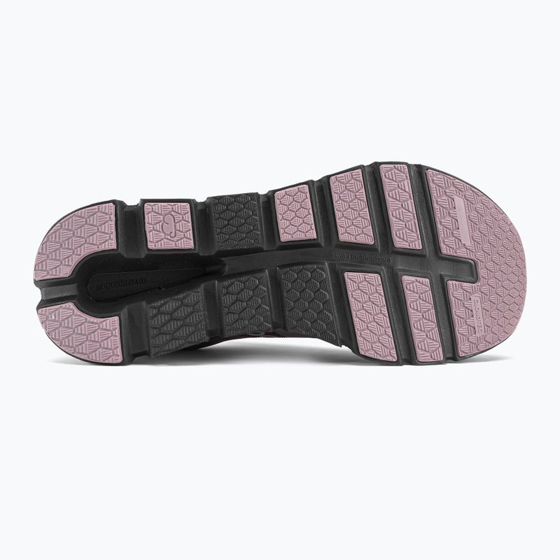 Scarpe da corsa impermeabili da donna On Cloudrunner nero/grape 7