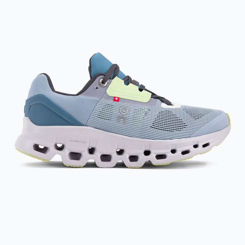 Scarpe da corsa On Cloudstratus da donna in chambray/lavanda 4