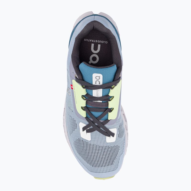 Scarpe da corsa On Running Cloudstratus da donna in chambray/lavanda 8