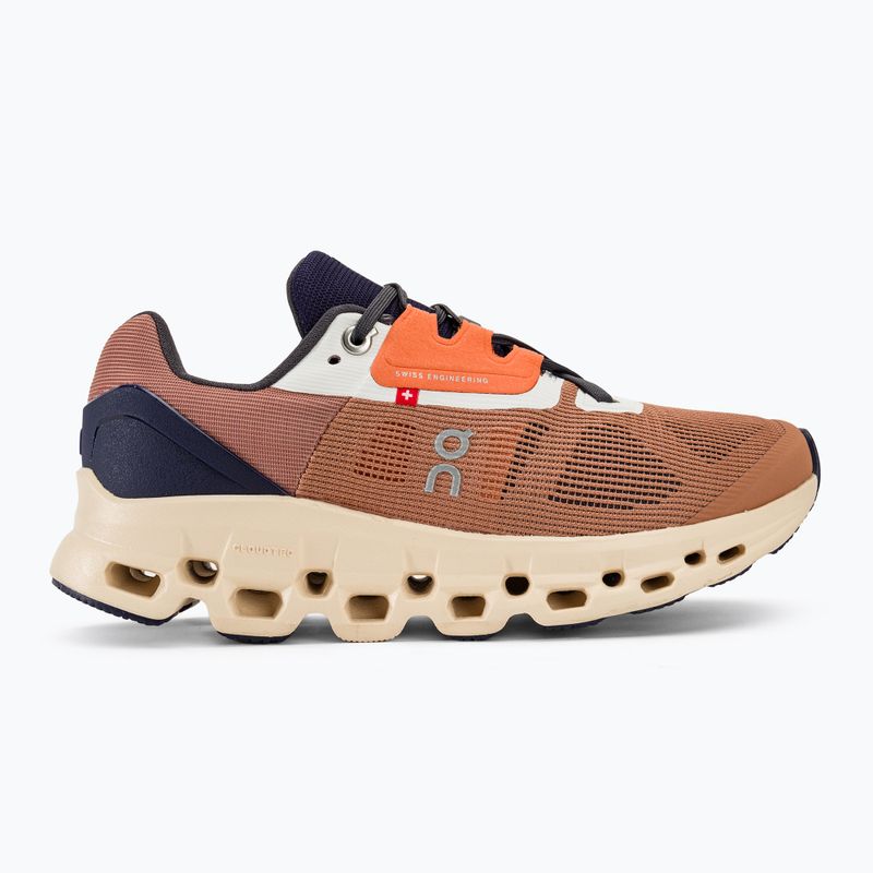 Scarpe da corsa On Cloudstratus da donna, sughero e fulvo 2