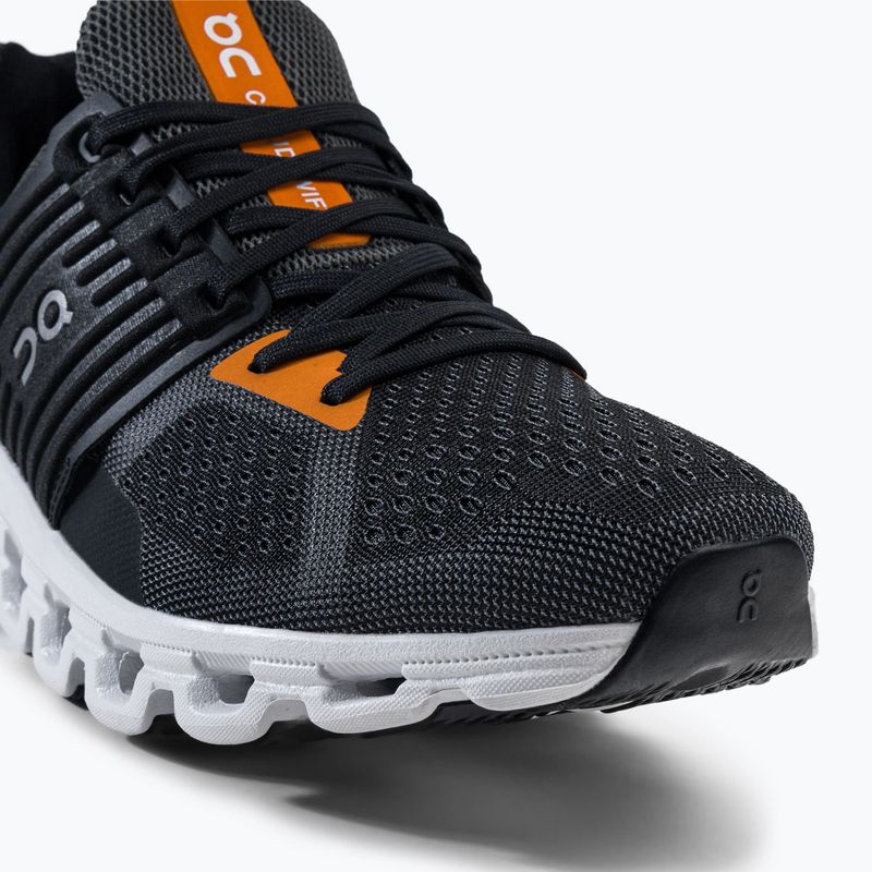 Scarpe da corsa On Running Cloudswift rock/turmeric da uomo 7