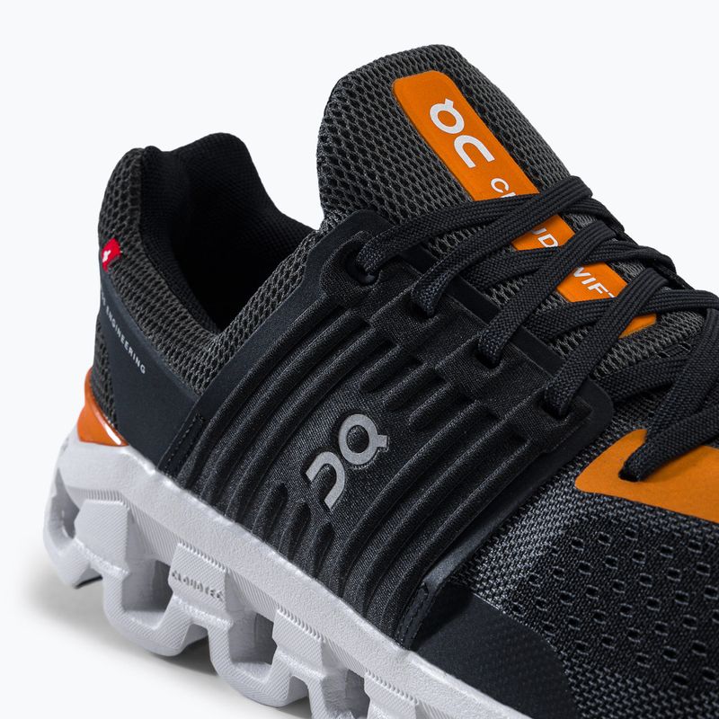 Scarpe da corsa On Running Cloudswift rock/turmeric da uomo 9