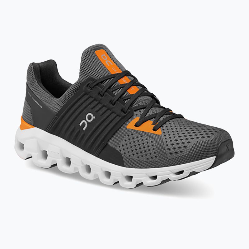 Scarpe da corsa On Cloudswift rock/turmeric da uomo 10