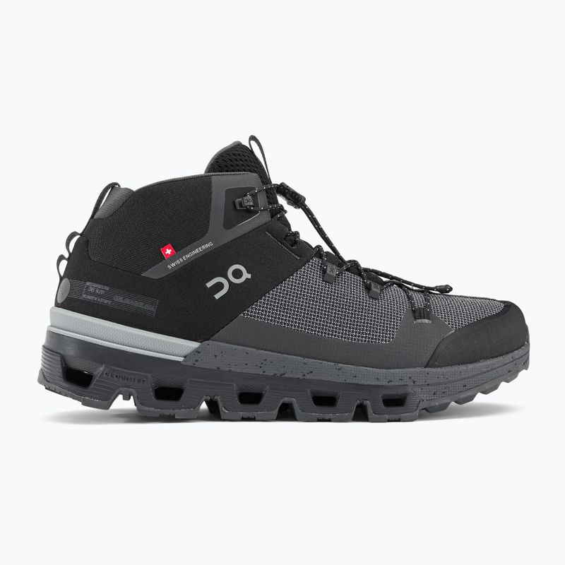 Scarpe da trekking da uomo On Running Cloudtrax nero/roccia 2