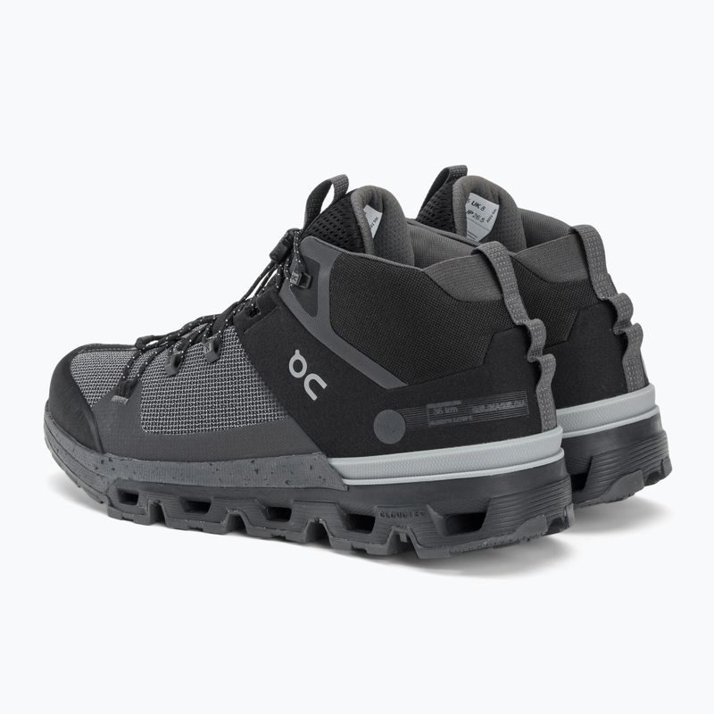 Scarpe da trekking da uomo On Running Cloudtrax nero/roccia 3