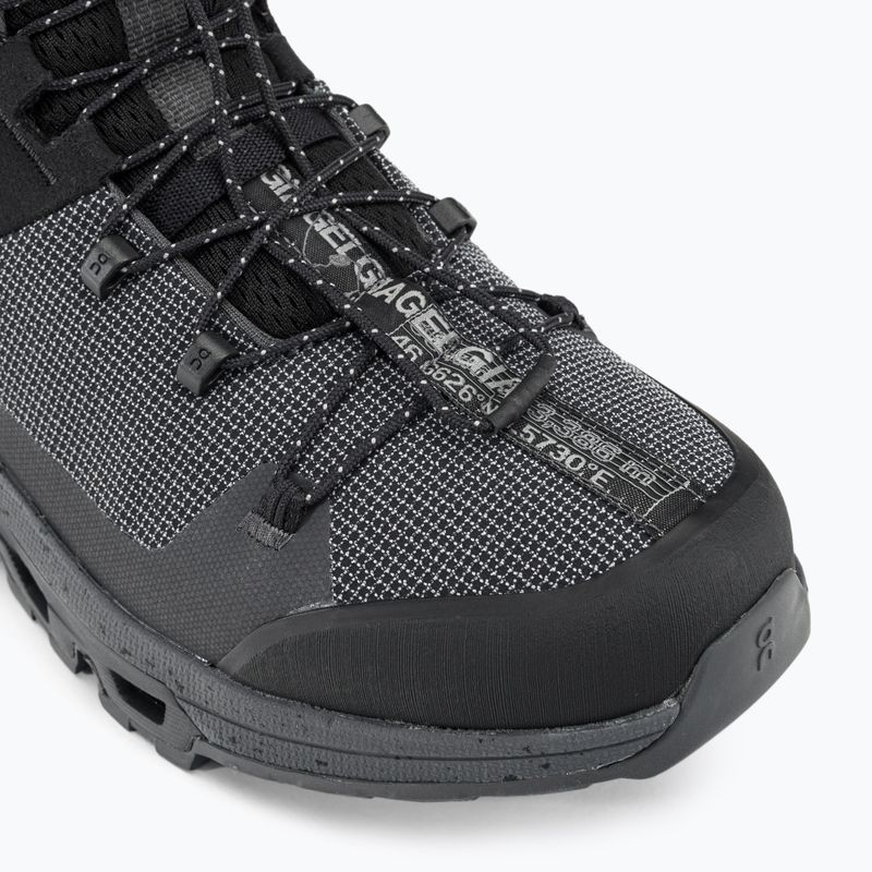Scarpe da trekking da uomo On Cloudtrax nero/roccia 7