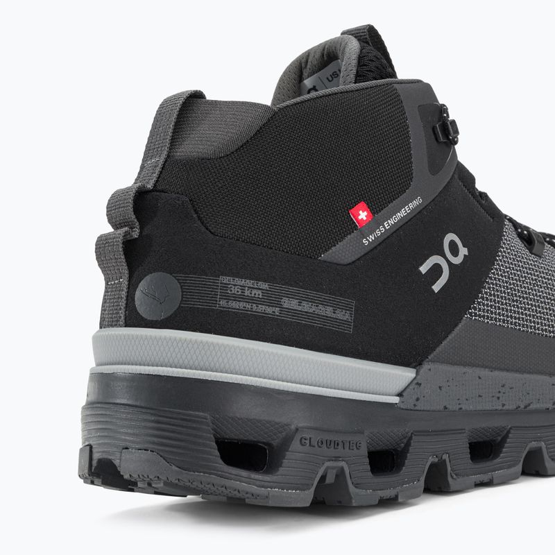 Scarpe da trekking da uomo On Running Cloudtrax nero/roccia 9