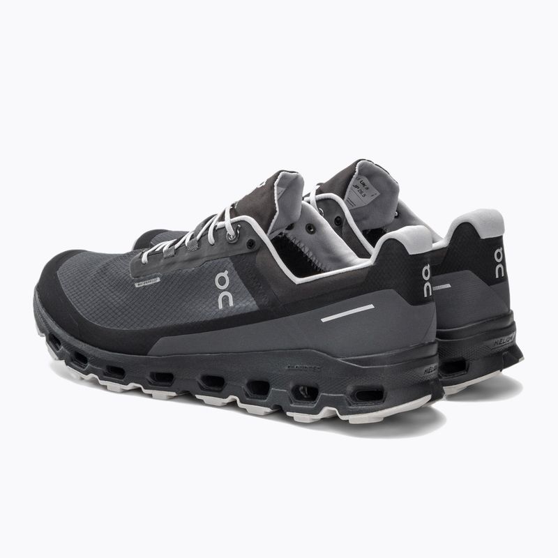 Uomo On Running Cloudvista Waterproof eclipse/nero scarpe da corsa 3