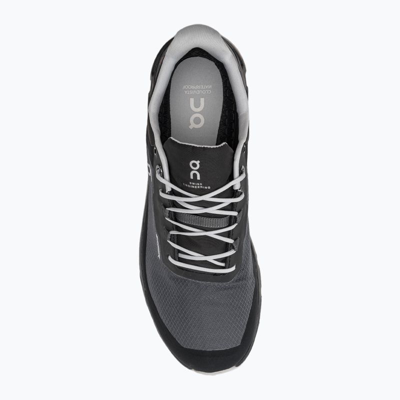 Uomo On Running Cloudvista Waterproof eclipse/nero scarpe da corsa 6