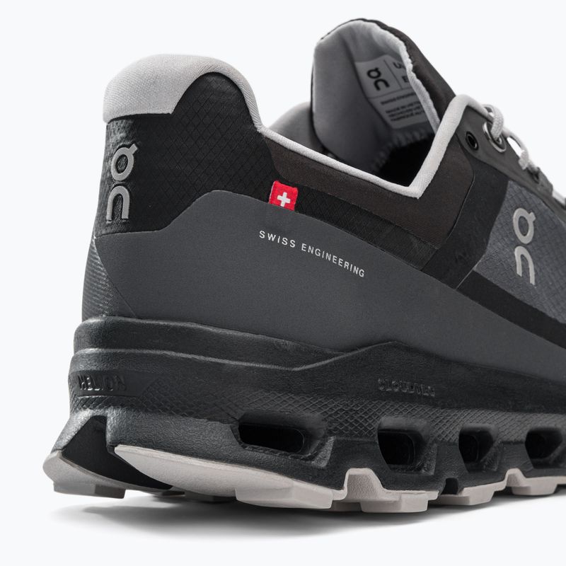 Uomo On Running Cloudvista Waterproof eclipse/nero scarpe da corsa 8
