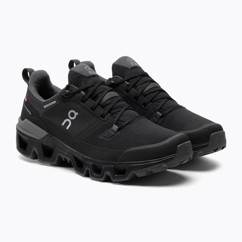 Scarpe da trekking da donna On Cloudwander Waterproof nero/eclipse 5